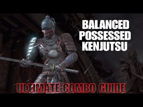Mortal Kombat XL Kenshi All Variations Ultimate Combo Guide