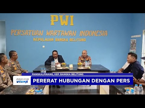 KAPOLDA BABEL KUNJUNGI INSAN PERS