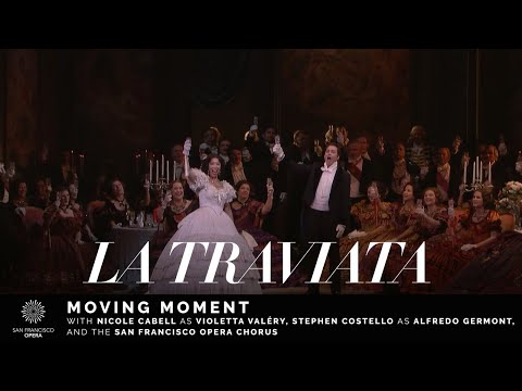 "La Traviata" Moving Moment, featuring Nicole Cabell, Stephen Costello and the Opera Chorus