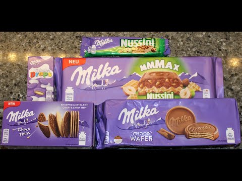 Milka: Nussini Wafer, Chocolate Drops, MMMAX Nussini, Choco Thins & Choco Wafer Review