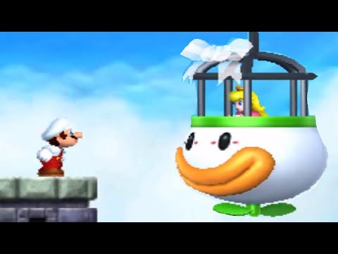 New Super Mario Bros. 2 - All Castles and Towers