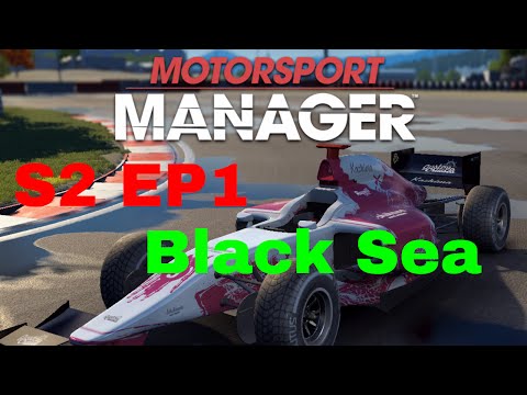 Let´s Play Motorsport Manager Underdog Challenge Predator Racing S2 EP1 New Season Starts Black Sea