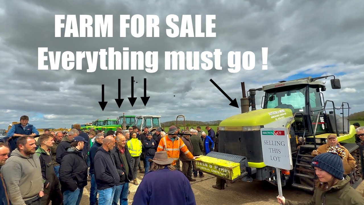 This farm is selling everything! End of an era 