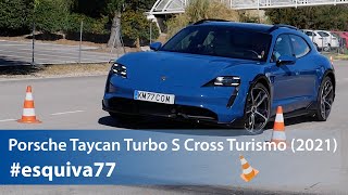 Porsche Taycan Cross Turismo has trouble with "elk test"