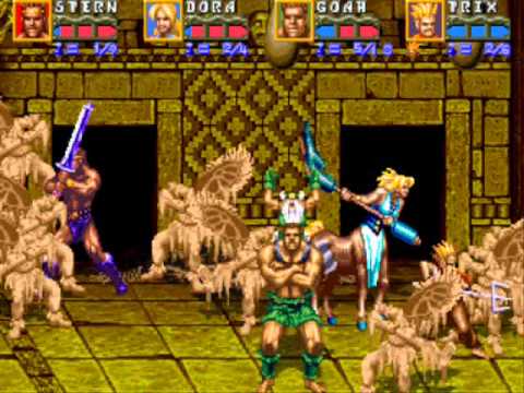 Golden Axe: Revenge of Death Adder 4 player Netplay game