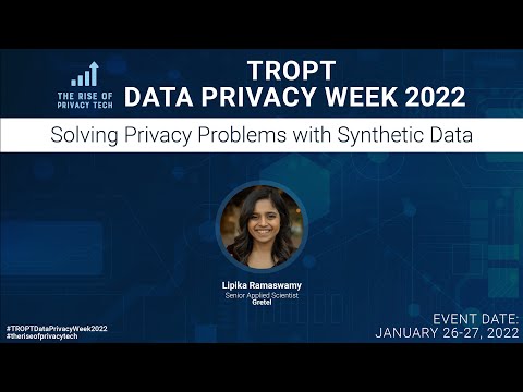 TROPT DPW 2022: Solving Privacy Problems with Synthetic Data