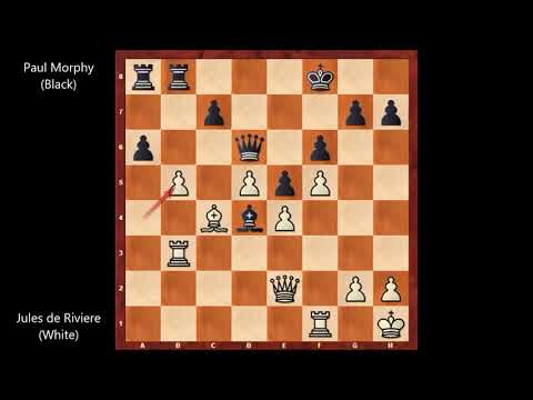 Jules Arnous de Riviere vs Paul Morphy - Paris (1858) #154