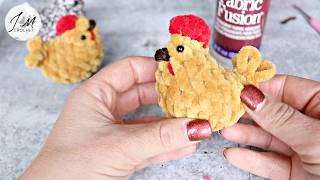 How To Crochet a Mini Chicken | Crochet Chicken Tutorial | #crocheting #crochettutorial #chicken