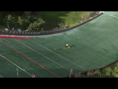 Julian Schmid - 110m! - NC Oberwiesenthal 26.08.2023 - SUMMER HILL RECORD