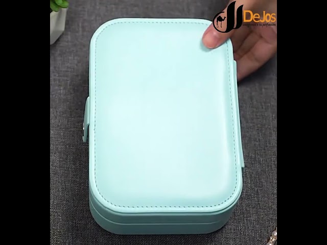Vídeo relacionado con Sinekong Joyero con Nombre Inicial J joyero Pequeña Portátil Joyero Viaje con Espejo Mini Joyero Personalizado Organizador de Joyas para Mujer Niña Regalo de Cumpleaños Rosa