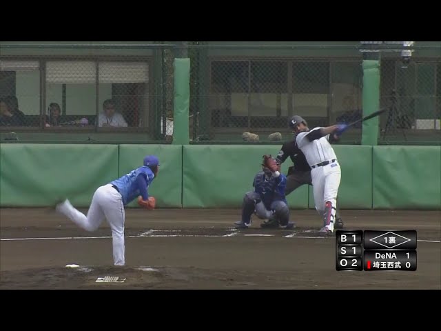 【ファーム】文句なしの一発‼ ライオンズ・メヒアの豪快なホームラン‼ 2019/3/27 L-DB(ファーム)