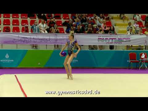 Khrystyna Pohranychna (UKR) - Junior 2003 01 - Istanbul Rhythmic Cup 2018