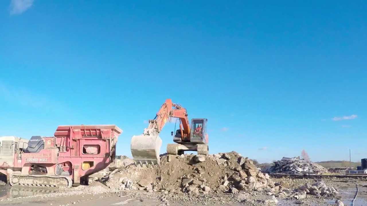 Concrete Crushing