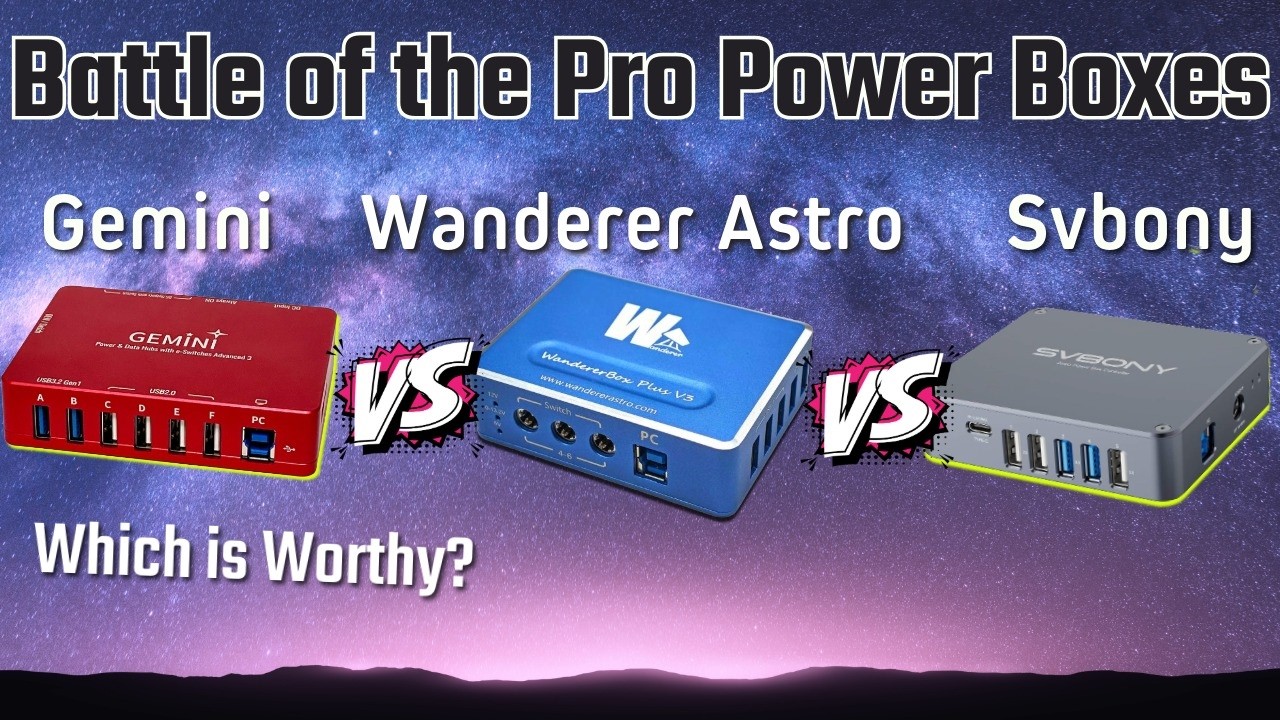 Which Pro Powerbox Deserves Bortle 1 Skies? (Gemini vs Wanderer vs Svbony)