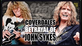 The BETRAYAL of John Sykes: The Guitarist COVERDALE Tried to ERASE! 🎸(Short Rockumentary)