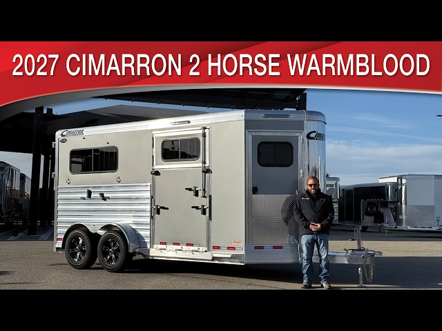 Preview image of 2027 Cimarron Norstar Warmblood 2 Horse Straight Load youtube video