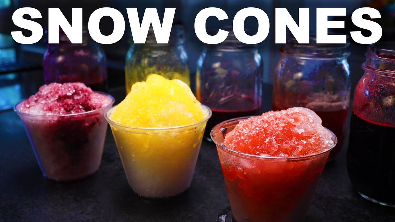 Shaved ice, snow cones, slushies, raspa, kakig ri, patbingsu whatever you want to call them