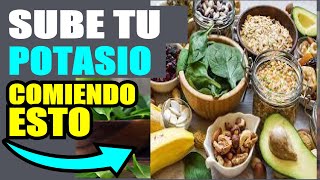EL POTASIO EN TU CUERPO HACE ESTO  presion arteial, liquidos, musculos SISTEMA NERVIOSO