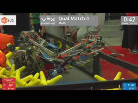 2017 VRC Math Q4 - 46C 7110Z vs 2114X 5776 - 50 to 2