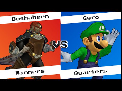 Netplay Week #1 Bushaheen (Ganon) vs Gyro (Luigi) Winner Quarter Finals
