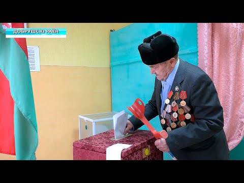 Ветераны Великой Отечественной войны голосуют на республиканском референдуме видео