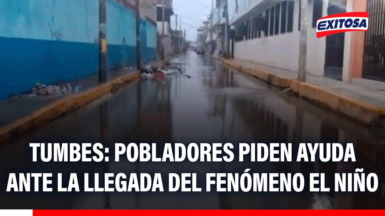 🔴🔵 Puerto Pizarro: Pobladores piden ayuda ante la llegada del fenómeno El Niño