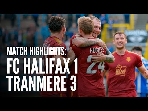 Match Highlights | FC Halifax 1 - 3 Tranmere