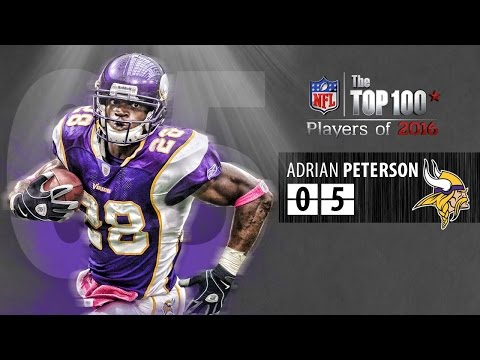 #05 Adrian Peterson (RB, Vikings) | Top 100 Players of 2016