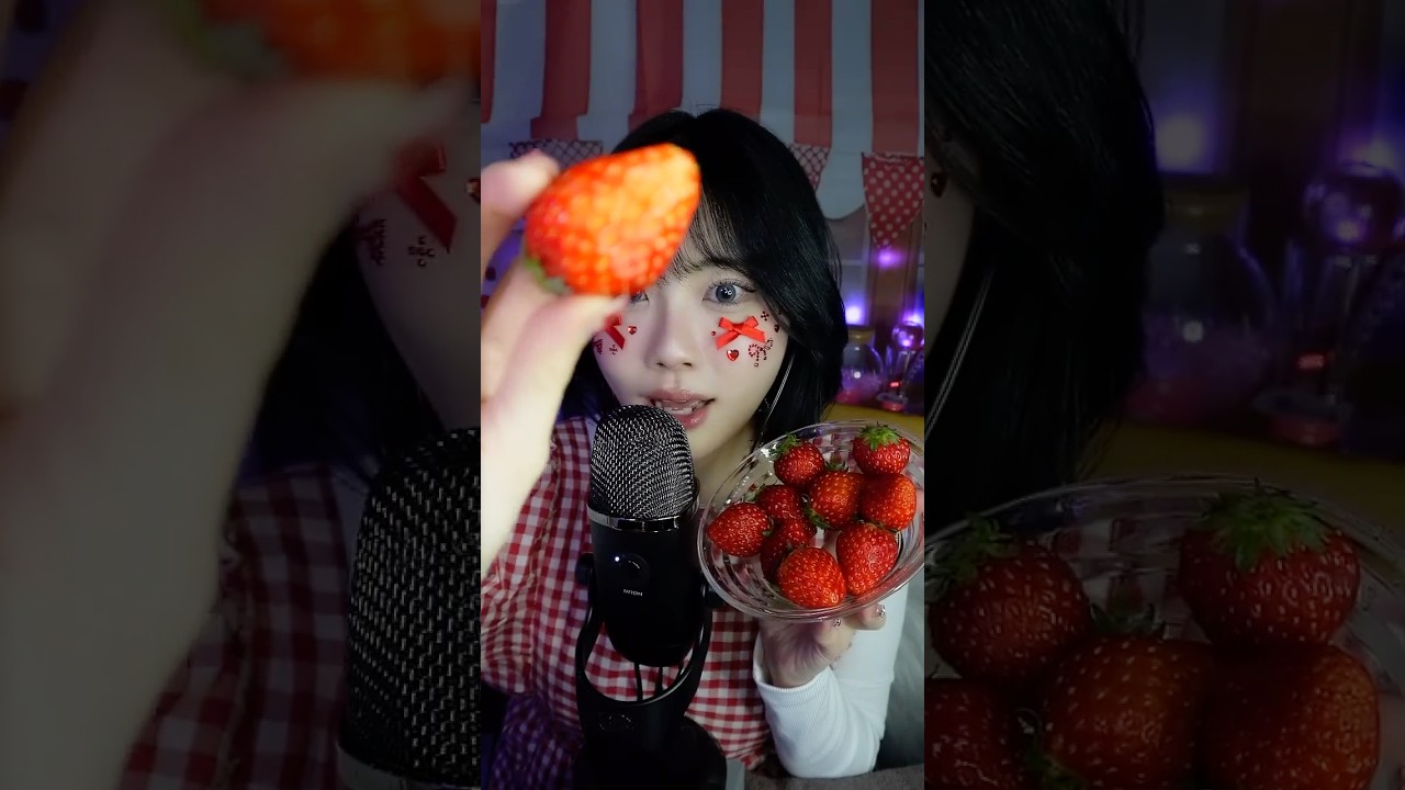 【ASMR】いちごでエステ？🍓🍓🍓 #Roleplay #ロールプレイ