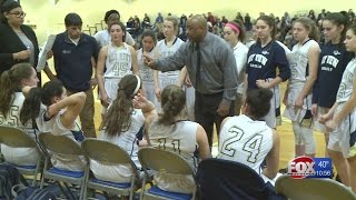 Girls Hoops Playoff Action