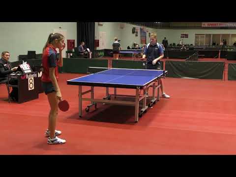 MOSCOW CHAMPIONSHIPS KHURTSILAVA - BESPALOVA FINAL DAY #tabletennis #настольныйтеннис