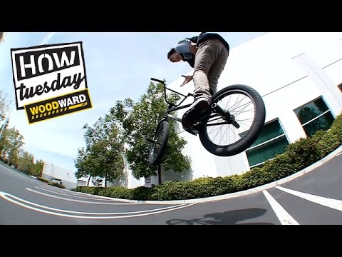 BMX: How-to - Switch Barspins w/ Travis Hughes