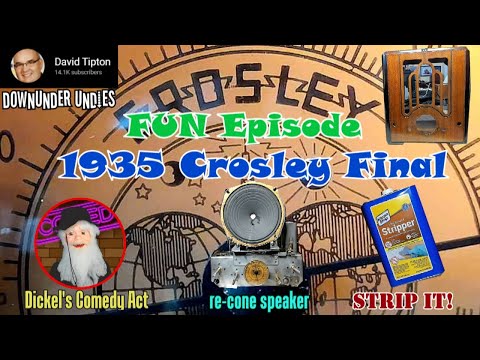 1935 Crosley 515 Fiver Part 3 Restore Final