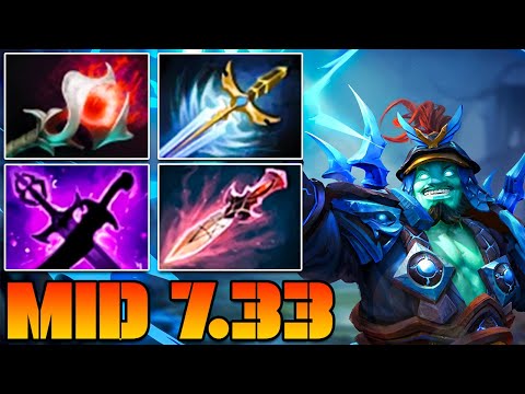 Storm Spirit Dota 2 Pro Gameplay Guide Item Build Highlights Skills Mid Patch - 7.33