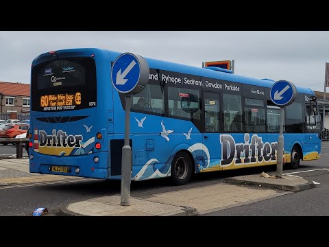 Drifter 60 to Parkside - Go North East 5372 - NL63 XBC