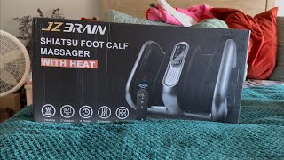 JZBRAIN Shiatsu Foot Massager Machine with Heat
