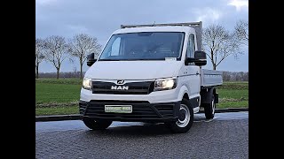 MAN TGE 3.100 L2 Open Laadbak flatbed truck < 3.5t | Image 5 - Autoline