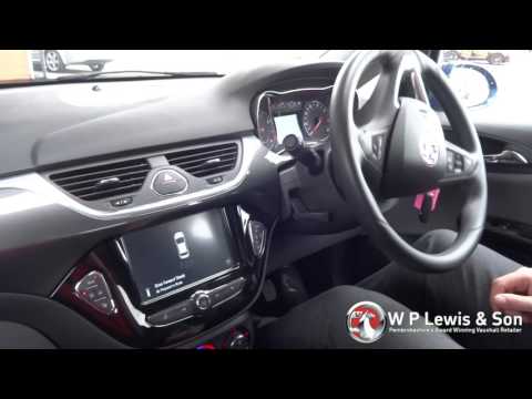 A Demonstration of Park Assist on a 2016 Vauxhall Corsa