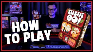 How to Play - SUSHI GO! | Easy Board Game