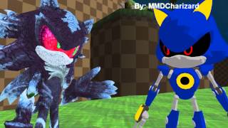 MMD Sonic - Mephiles and Metal Sonic&#39;s Chicken Conversation~ (Funny/Random)