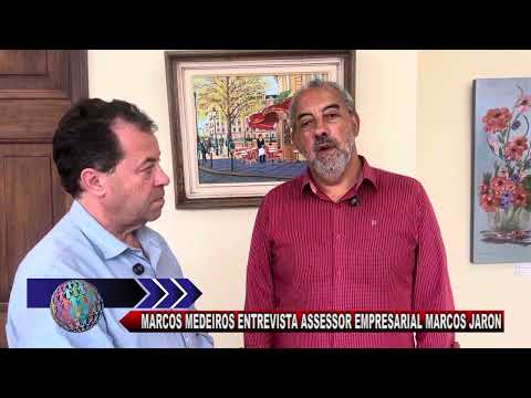 MARCOS MEDEIROS ENTREVISTA ASSESSOR EMPRESARIAL MARCOS JARON -  TV DO POVO CANAL 03