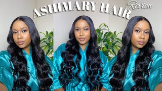 BOUNCY BODYWAVE LACE FRONTAL WIG ft. ASHIMARY HAIR | ONA OLIPHANT