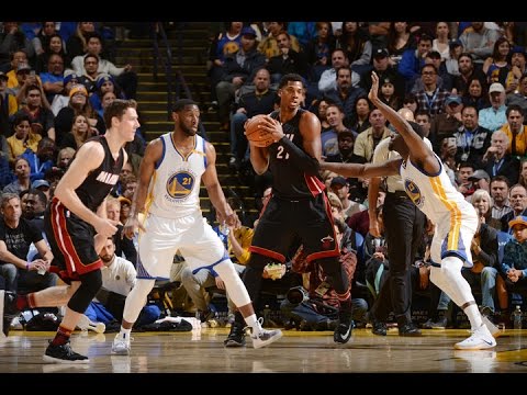 Hassan Whiteside at Warriors (10/01/2017) - 28 Pts, 20 Rebs, 13-17 FGM!