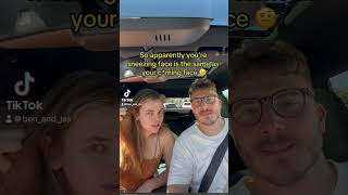 Is it true that you&#39;re sneezing face is your .... face... 😨 #fyp #sneezing