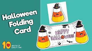 Happy Halloween - Printable Folding Card