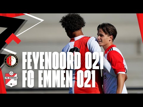 Feyenoord O21 winnend het jaar uit | Highlights Feyenoord O21 - FC Emmen O21 | FA 2022-2023