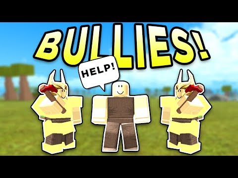 TEACHING BULLIES A LESSON! (ROBLOX BOOGA BOOGA)