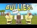 TEACHING BULLIES A LESSON! (ROBLOX BOOGA BOOGA)