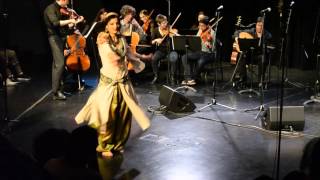 Angelika from Paris bellydancing to Anouar Brahem "Parfum de Gitane" - Mar 26th 2016