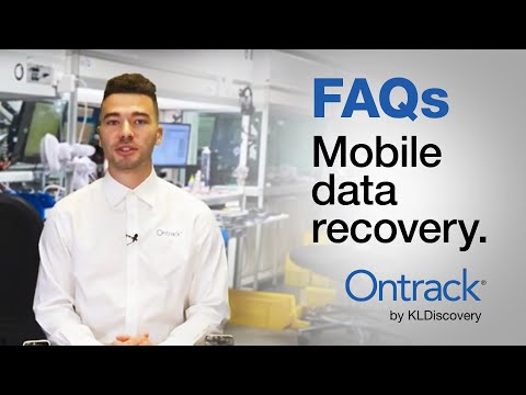 Ontrack answers a series of questions regarding recovering data from Apple iPhones/Androids.